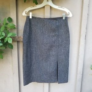 Club Monaco gray tweed pencil skirt